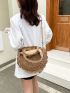 Minimalist Straw Bag