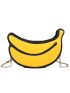 Mini Banana Design Chain Novelty Bag