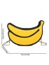 Mini Banana Design Chain Novelty Bag