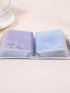 26 Bits Credit Card Holder Business Bank Card Pocket PVC Large Capacity Card Cash Storage Clip