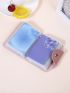 26 Bits Credit Card Holder Business Bank Card Pocket PVC Large Capacity Card Cash Storage Clip