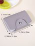 26 Bits Credit Card Holder Business Bank Card Pocket PVC Large Capacity Card Cash Storage Clip