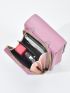 Letter Graphic Phone Wallet Flap Minimalist