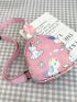 Adorable Mini Crossbody Bag For Kids Unicorn Print