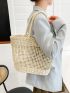 Minimalist Straw Bag