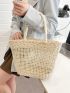 Minimalist Straw Bag