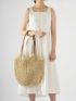 Minimalist Straw Bag