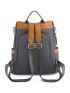 Tassel Decor Functional Backpack