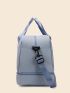 Letter Graphic Duffel Bag