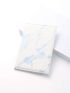 Marble Pattern Passport Case