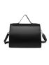 Minimalist Buckle Decor Satchel Bag