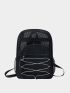 Drawstring Design Functional Backpack