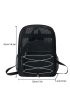 Drawstring Design Functional Backpack