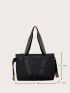 Minimalist Large Capacity Shoulder Tote Bag