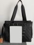 Minimalist Large Capacity Shoulder Tote Bag