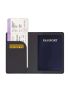 PU Travel Passport Cover Fashion 2022 Women Passport Holder Case For Men Travel Document Credit Card Case