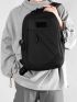 Men Minimalist Functional Backpack Camping Bag