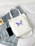 Butterfly Graphic Shopper Bag