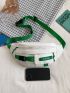 Letter Patch Decor Fanny Pack