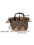 Fringe Decor Straw Bag