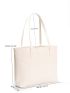 Plain Shoulder Tote Bag High-capacity Quilted Double Handle