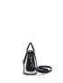 Two Tone Twist Lock Flap Square Bag,Flap Crossbody Bag, Women's Trendy Artificial Leather Purse Double Handle Shoulder Bag