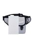 Letter Graphic Pocket Front Fanny Pack