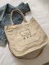 Cartoon Graphic Shopper Bag