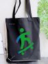 Figure Graphic Shopper Bag