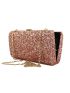 Mini Glitter Decor Chain Box Bag