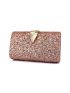 Mini Glitter Decor Chain Box Bag