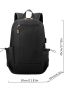 Men Minimalist Large Capacity Backpack