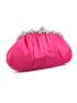 Rhinestone Decor Ruched Bag