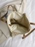 Hollow Out Straw Bag