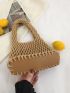 Mini Minimalist Hollow Out Crochet Bag