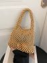 Mini Minimalist Hollow Out Crochet Bag