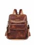 Tassel Decor Classic Backpack