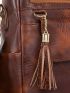 Tassel Decor Classic Backpack