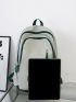 Letter Graphic Functional Backpack