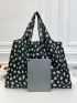 Daisy Floral Graphic Shopper Bag