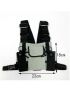 Streetwear Bag Unisex Black Functional Chest Rig Bags Adjustable Vest Hip-hop Chest Bag Woman Fashion Waist Pack