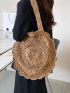 Minimalist Large Capacity Straw Bag