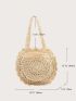 Minimalist Large Capacity Straw Bag