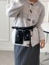 Mini Luxury Waist Bag Fashion Phone Bag Design Lady Shoulder Crossbody Chest Bag Purse Woman Fanny Pack