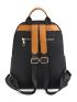 Two Tone Zip Front Classic Backpack