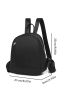 Zip Front Classic Backpack