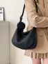 Minimalist Hobo Bag With Coin Purse