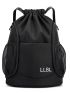 Letter Graphic Drawstring Backpack