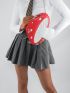 Fashion Shaped Mushroom Bag Medium Cute