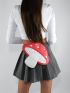 Fashion Shaped Mushroom Bag Medium Cute